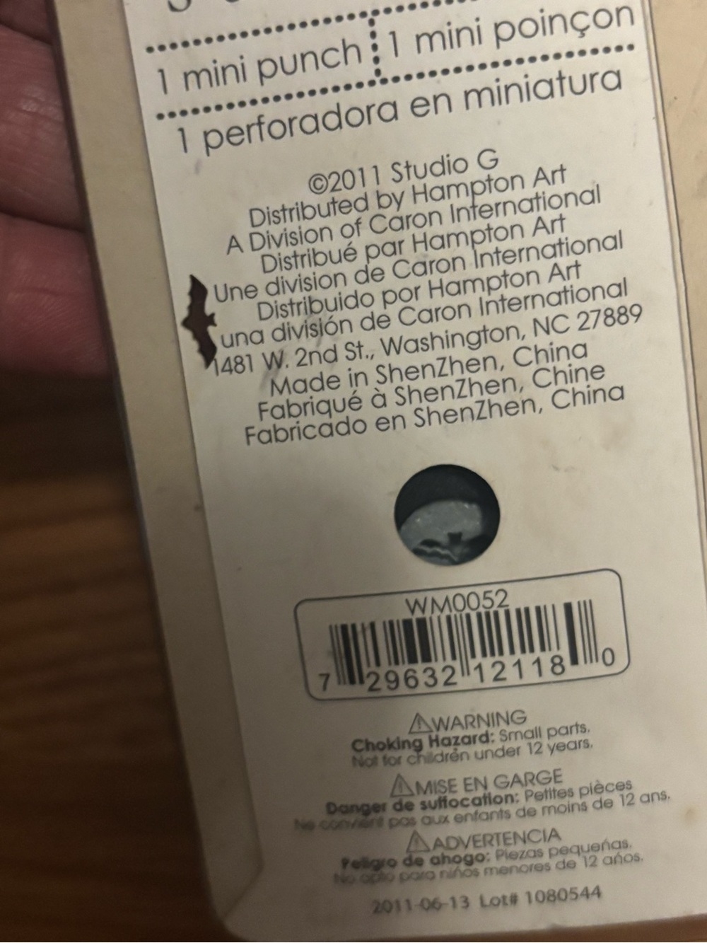 Product packaging label - Picture 2 of 2